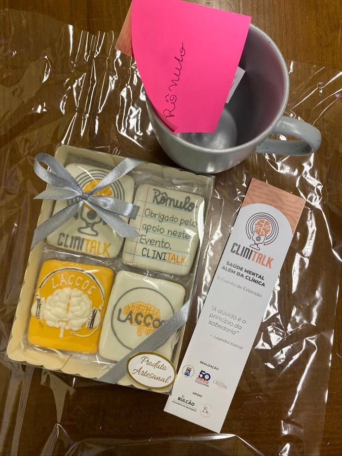 Kit de brindes personalizado do CliniTalk